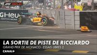 Le crash de Daniel Ricciardo en Essais Libres 2
