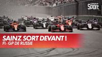 Le départ du Grand Prix de Russie