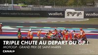 Le départ du Grand Prix de Saint-Marin