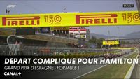 Le départ du Grand Prix d'Espagne