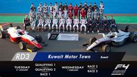 Live - Round 3: Kuwait Motor Town - Race 1