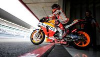 Marc Márquez - Testy na torze w Portimao
