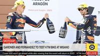 MotoGP: Gardner, Fernandez to test KTM MotoGP bike at Misano