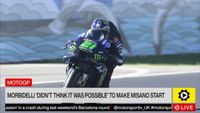MotoGP: Morbidelli says he didn't think it was possible to make Misano start