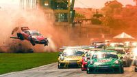 Le crash spectaculaire de Rodrigo Mello en Porsche Cup Brasil