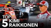 TOP 5 Raikkonen: : Dal Mondiale 2007 al