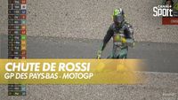 Valentino Rossi part à la faute à Assen