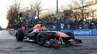 Verstappen and Perez celebrate 2022 F1 success with Milton Keynes Showrun