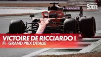 Victoire de Daniel Ricciardo et doublé McLaren à Monza