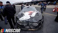 Wild race, dramatic finish and words exchanged at Darlington Raceway