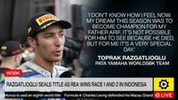 Toprak Razgatlioglu mistrzem WSBK 2021