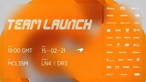 Презентация болида McLaren MCL35M
