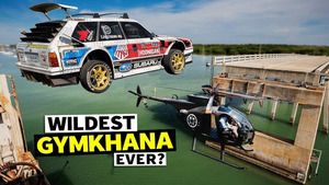 Gymkhana 2022: Travis Pastrana w akcji na Florydzie