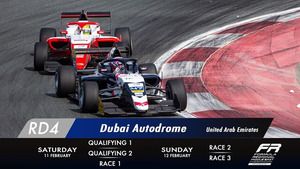 Live - Round 4: Dubai Autodrome - Race 1
