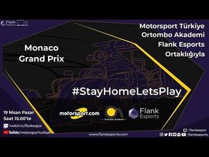 Monaco GP Tüm yarış izle - Motorsport Türkiye & Ortombo F1 2019 Ligi