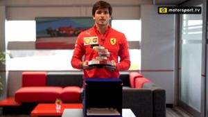 Confartigianato Motori 2021, premiazione Carlos Sainz