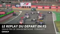 Le replay du départ de la seconde course de F3 à Silverstone