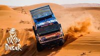 Dakar-Highlights 2021: Etappe 6 - Trucks