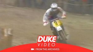 Honda vs Kawasaki vs KTM battle at Motocross France GP 1989