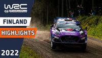 Rallye Finnland 2022: Früher Überschlag von Solberg