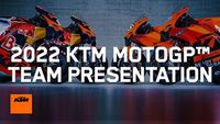 Prezentacja zespołu KTM na sezon MotoGP 2022
