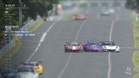 24h Le Mans virtuell: GTE-Kollision Ferrari, Porsche, Corvette