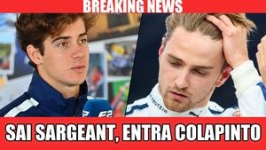 WILLIAMS DEMITE SARGEANT E PROMOVE COLAPINTO! Drugovich, Schumacher e Lawson aguardam nova chance...