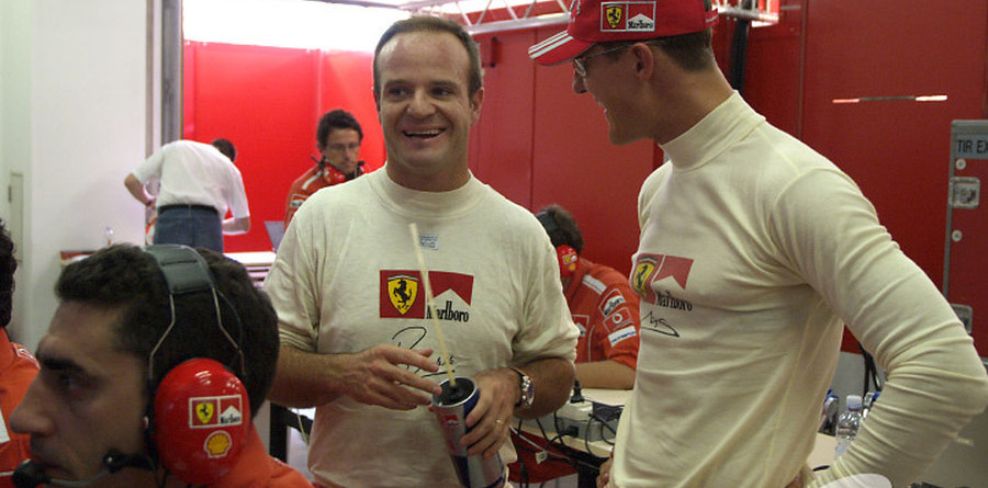 Schumacher aims to keep Ferrari in front Schumacher aims to keep Ferrari in front