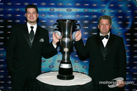 BUSCH: Truex Jr celebrates championship BUSCH: Truex Jr celebrates championship