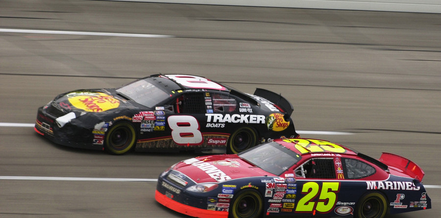 BUSCH: Truex Jr back on top at Talladega BUSCH: Truex Jr back on top at Talladega