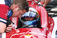 IRL: Rice back in the cockpit for Texas IRL: Rice back in the cockpit for Texas