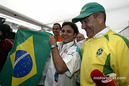 GALERIA: Momentos que a Fórmula 1 entrou em clima de Copa