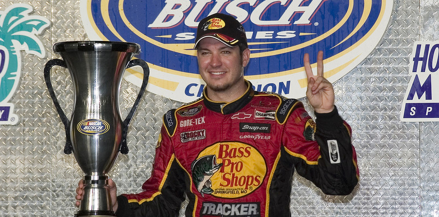 BUSCH: Truex Jr wins back-to-back championship BUSCH: Truex Jr wins back-to-back championship