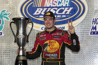 BUSCH: Truex Jr wins back-to-back championship BUSCH: Truex Jr wins back-to-back championship