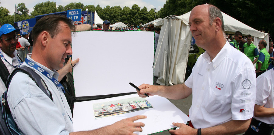 Dr. Ullrich receives Spirit of Le Mans award Dr. Ullrich receives Spirit of Le Mans award