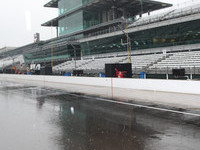 Rains continue to dampen Indy preparations Rains continue to dampen Indy preparations