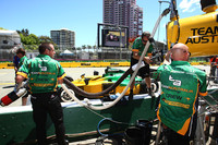 Power hits fastest time in home event on Friday Power hits fastest time in home event on Friday
