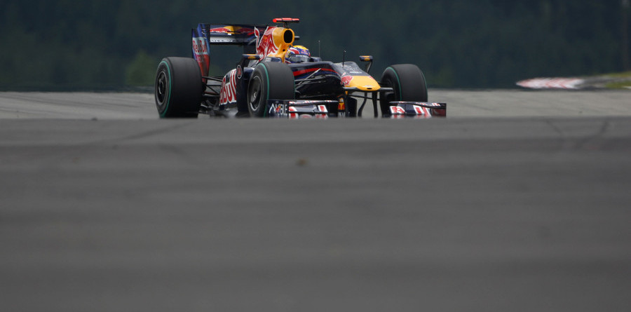 Webber bags his first pole, in Germany Webber bags his first pole, in Germany