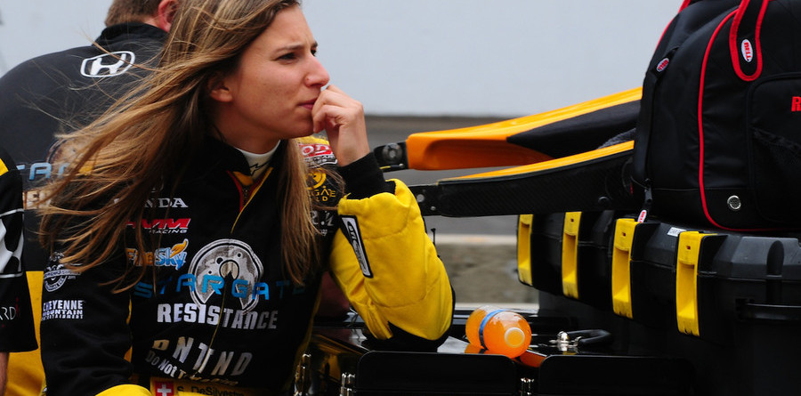 Simona de Silvestro on track for Indy success Simona de Silvestro on track for Indy success