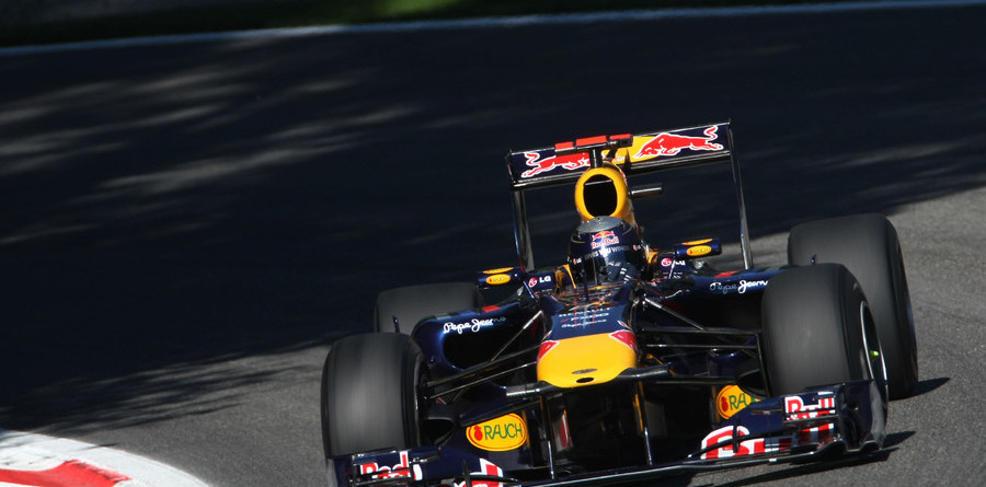 Vettel tops the timesheets in Monza practice Vettel tops the timesheets in Monza practice