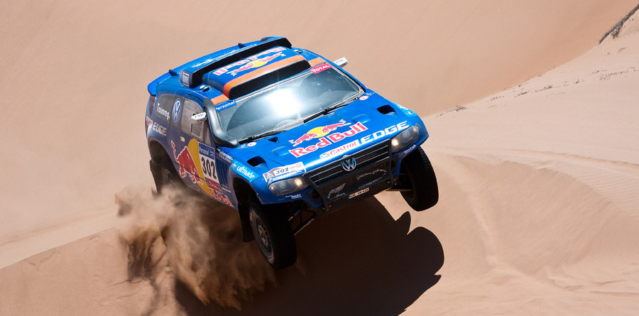 Al-Attiyah takes over Car lead from Sainz Al-Attiyah takes over Car lead from Sainz