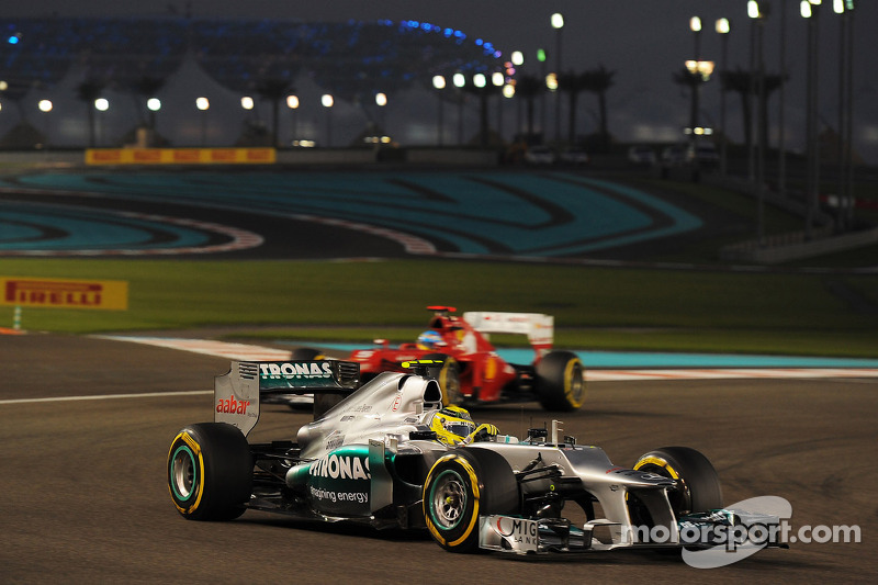 A positive qualifying day for Mercedes in Abu Dhabi