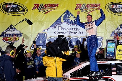 Front Row Motorsports earns first win in 1-2 Ragan-Gilliland finish at Talladega