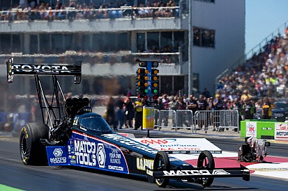 Brown posted best Top Fuel qualifying time at Pomona