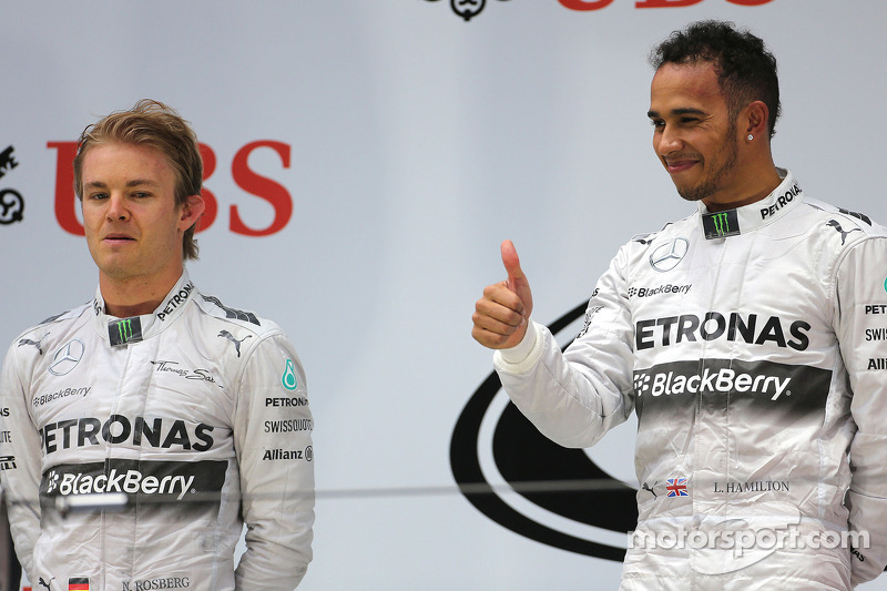Chinese GP: Third consecutive one-two finish for Mercedes