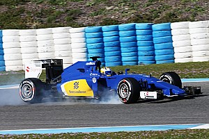 Sauber perform a successful roll-out program at Jerez