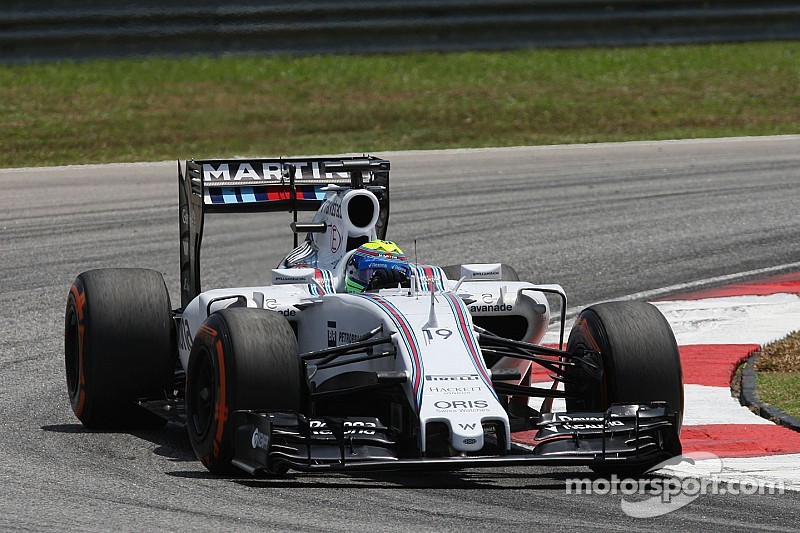 Williams travaille énormément mais souffre avec les pneus