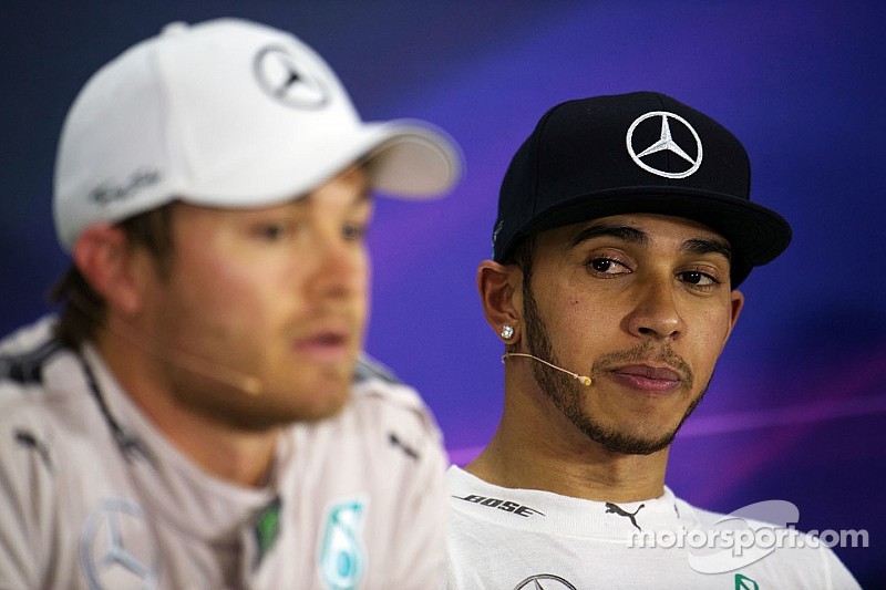 Rosberg no quiere ni hablar con Hamilton