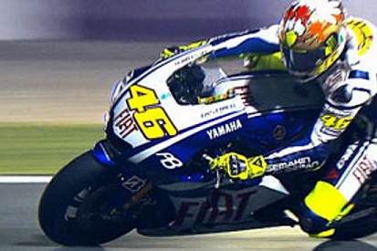 MotoGP 2010, Qatar, Test Night/1: subito Rossi