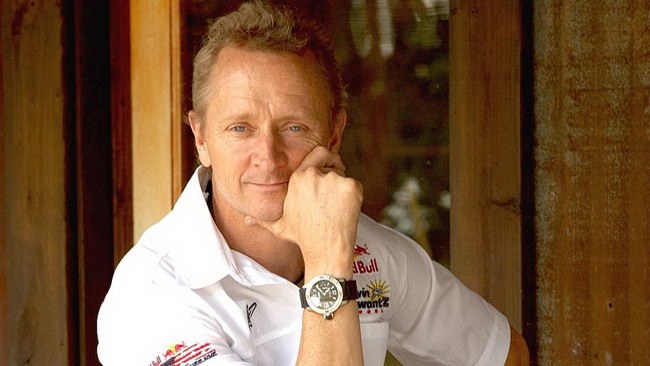 Schwantz al muretto di Honda America ad Indy